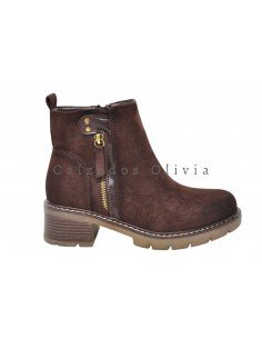 Calzados y Zapatos QH-A8026 BROWN