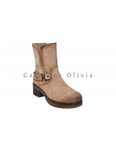 Calzados y zapatos QH-A8009 KAKI 2