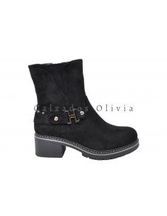Calzados y Zapatos QH-A8009 BLACK