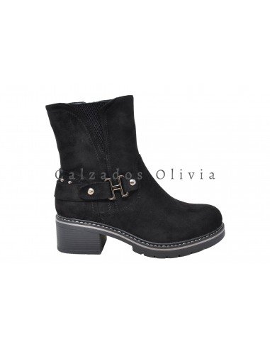 Zapatos y Calzados QH-A8009 BLACK