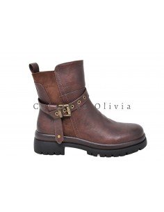Calzados y Zapatos QH-A8008 BROWN