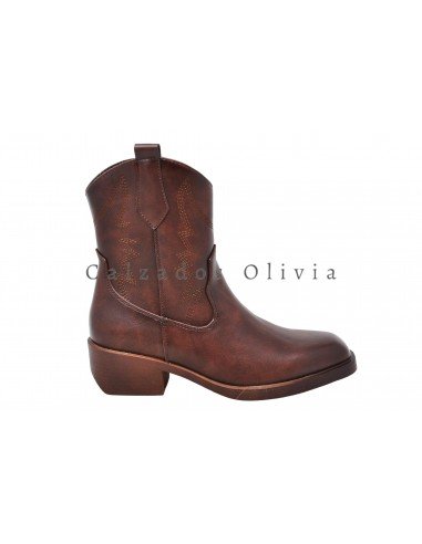 Zapatos y Calzados QH-A8001 BROWN