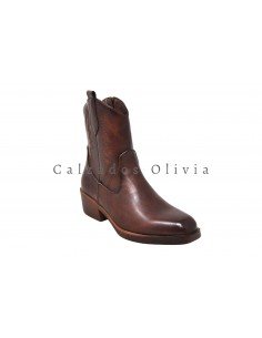 Calzados y zapatos QH-A8001 BROWN 2