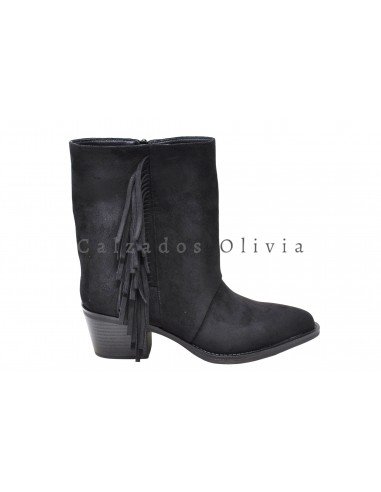 Zapatos y Calzados QH-A8012 BLACK