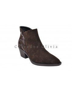 Calzados y zapatos QH-A8020 BROWN 2