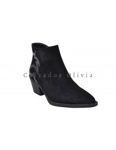 Calzados y zapatos QH-A8020 BLACK 2