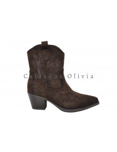 Calzados y Zapatos QH-A8019 BROWN