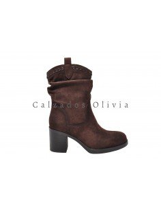 Calzados y Zapatos QH-A8027 BROWN