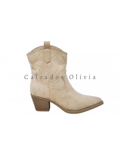 Zapatos y Calzados QH-A8018 BEIGE