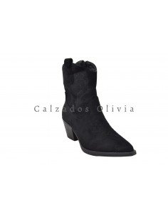 Calzados y zapatos QH-A8018 BLACK 2