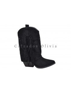 Calzados y Zapatos QH-A8016 BLACK