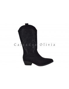 Calzados y Zapatos QH-A8022 BLACK