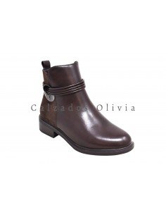 Calzados y zapatos SSM-2618 BROWN 2