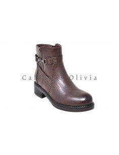 Calzados y zapatos SSM-HY897 BROWN 2