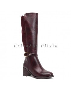 Calzados y zapatos ID-6512 WINE 2