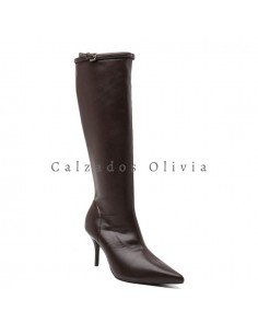 Calzados y zapatos ID-7112-1 BROWN 2