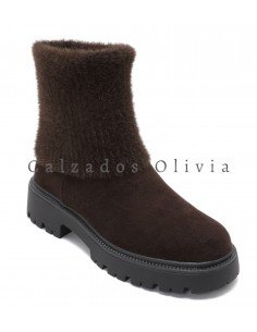 Calzados y zapatos OT-WZ-169 BROWN 2