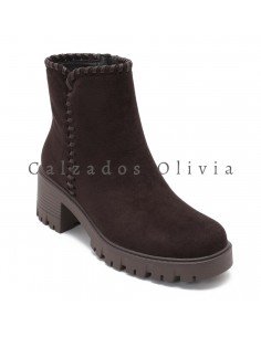 Calzados y zapatos OT-WZ-160 BROWN 2