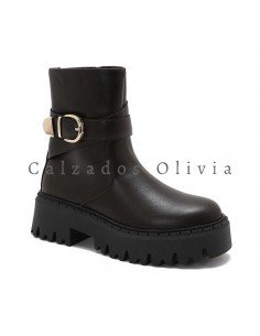 Calzados y zapatos OT-WZ-119 BROWN 2