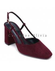 Calzados y zapatos OT-H8-1555E WINE 2