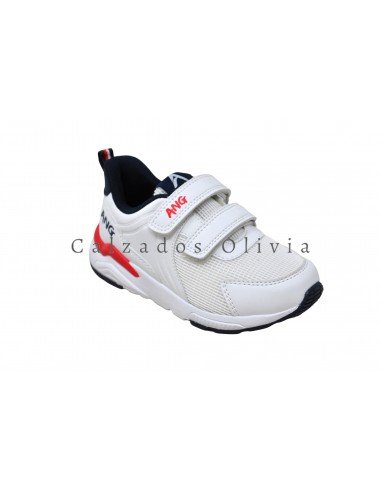 Zapatos y Calzados DK-E52-2746 (27-34) WHITE-NAVY