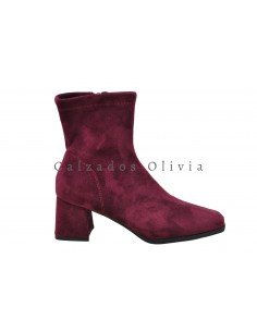 Calzados y Zapatos WP-JM642 BURDEOS