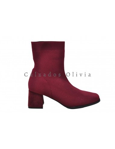Zapatos y Calzados WP-JM579 BURDEOS