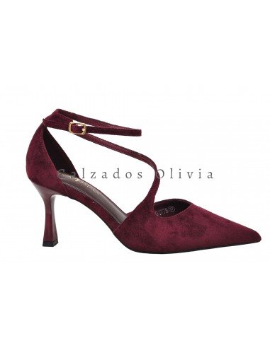 Zapatos y Calzados WP-JM0177 BURDEOS