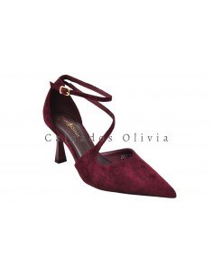 Calzados y zapatos WP-JM0177 BURDEOS 2