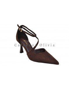Calzados y zapatos WP-JM0177 BROWN 2