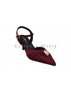 Calzados y zapatos WP-JM0170 BURDEOS 2