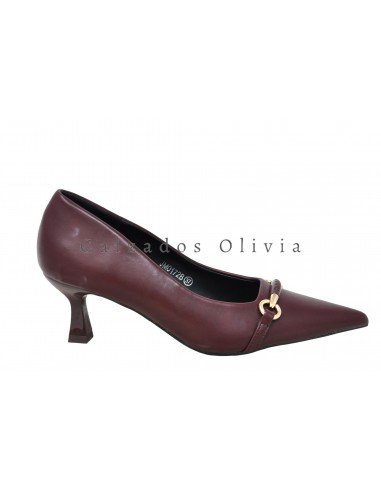 Zapatos y Calzados WP-JM0172 BURDEOS