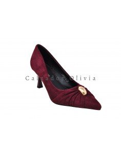 Calzados y zapatos WP-JM0171 BURDEOS 2