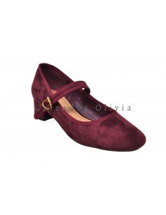 Calzados y zapatos WP-JM0158 BURDEOS 2