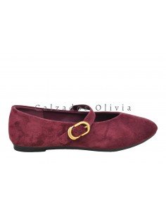 Calzados y Zapatos WP-JM0161 BURDEOS