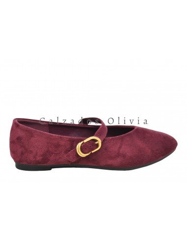 Zapatos y Calzados WP-JM0161 BURDEOS