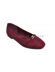 Calzados y zapatos WP-JM0166 BURDEOS 2