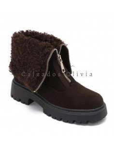 Calzados y zapatos OT-WZ-168 BROWN 2