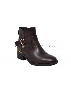 Calzados y zapatos AM-DH516 BROWN 2