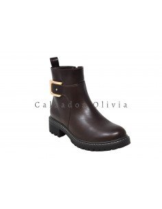 Calzados y zapatos AM-DH262 BROWN 2