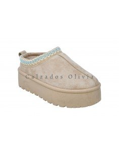 Calzados y zapatos AM-C260 BEIGE 2