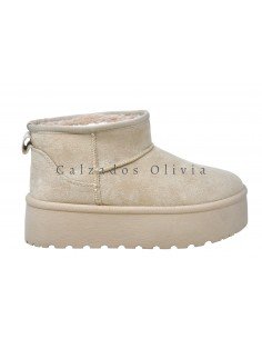 Calzados y Zapatos AM-262 BEIGE