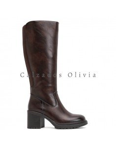 Calzados y Zapatos ID-6515 BROWN