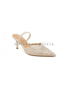 Calzados y zapatos ID-1556 BEIGE 2