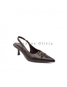 Calzados y zapatos ID-9896 BROWN 2