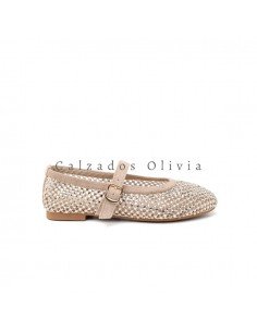 Calzados y Zapatos ID-9898 BEIGE