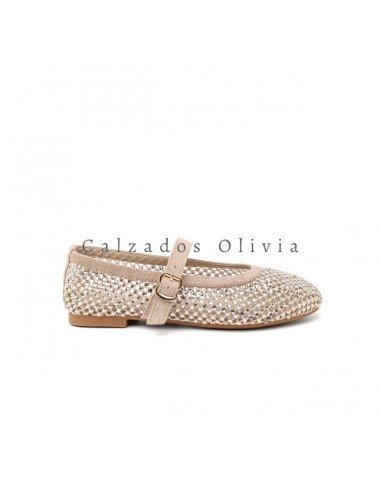 Zapatos y Calzados ID-9898 BEIGE