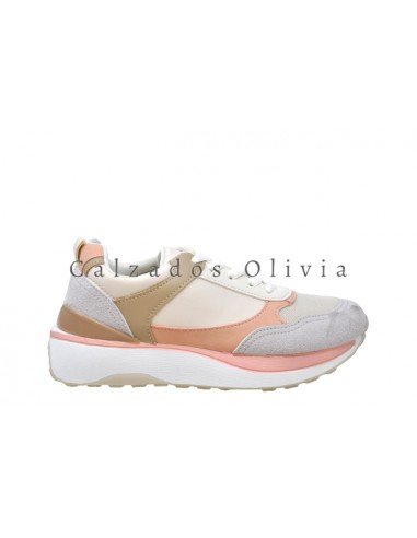 Zapatos y Calzados EMS-R203 BEIGE